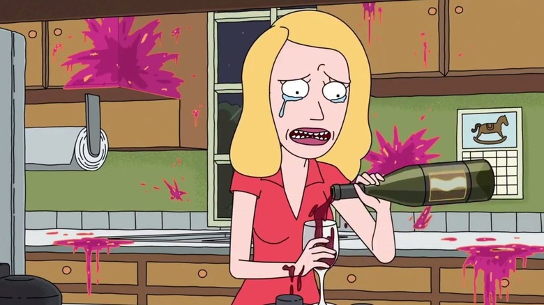 Sarah Chalke in Rick and Morty