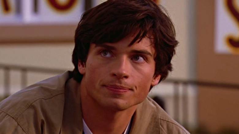 Tom Welling as a young Clark Kent in Smallville