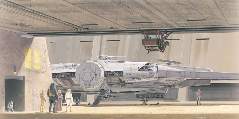 Alternate Millennium Falcon Designs - Solo A Star Wars Story