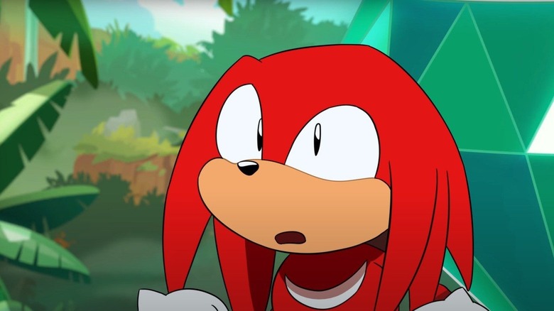 An animated Knuckles