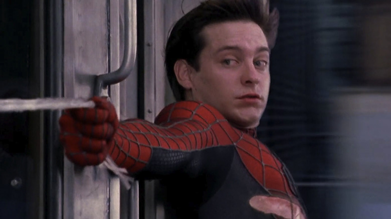 Tobey Maguire in Spider-Man 2