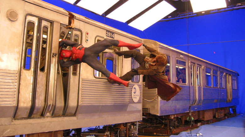 Spider-Man 2 train