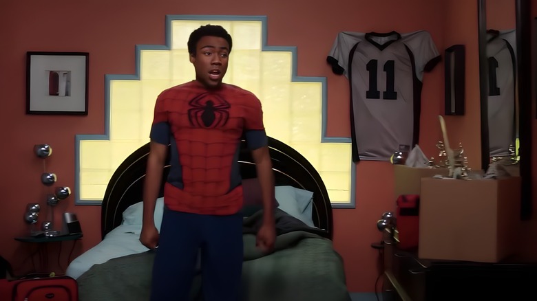 Donald Glover Spider-Man Community