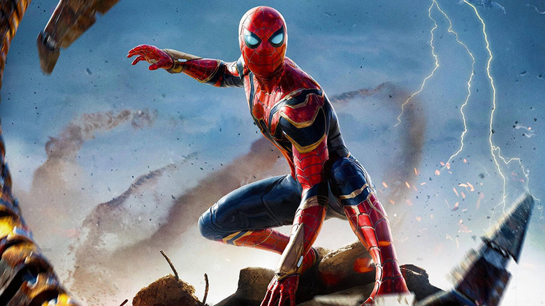 Tom Holland as Spider-Man in "Spider-Man: No Way Home"