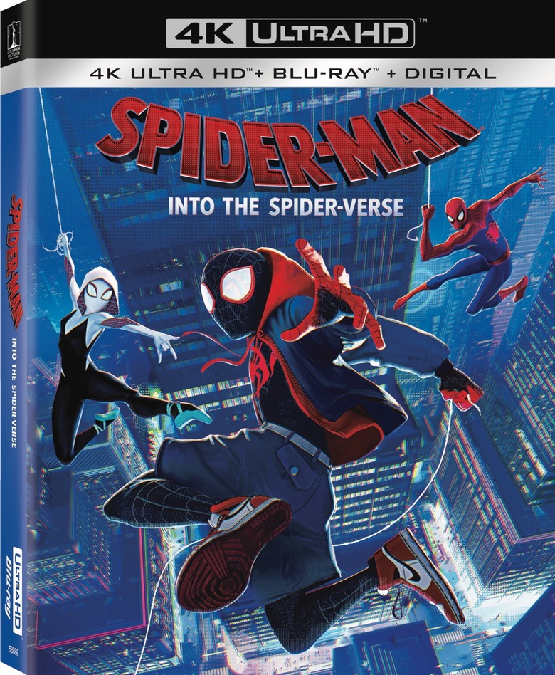 Spider-Verse Blu-ray cover