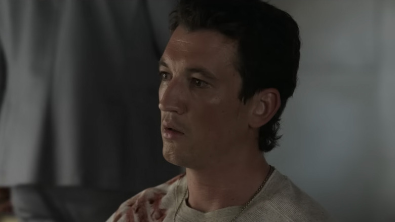 Miles Teller bloody jeff spiderhead