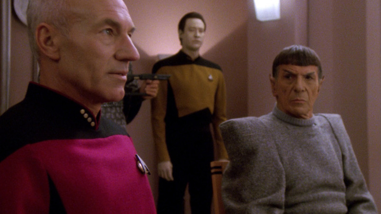 Star Trek: The Next Generation Picard and Spock