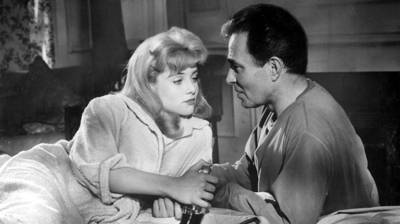 Sue Lyon and James Mason in Lolita (1962)