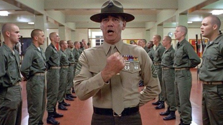 The drill sergeant from Full Metal Jacket