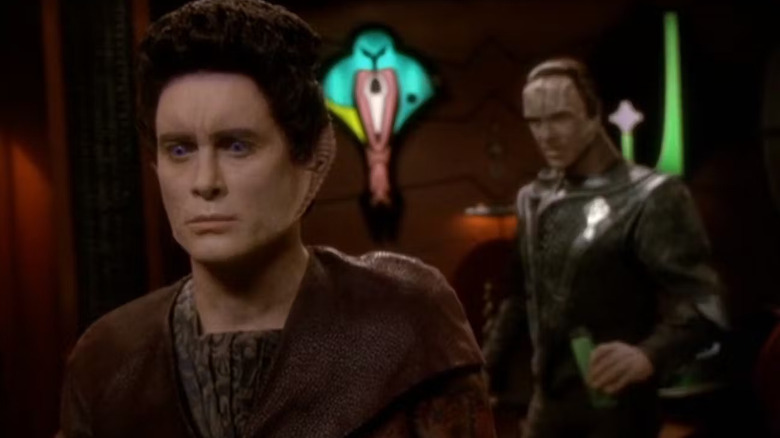 Jeffrey Combs as Weyoun and Casey Biggs as Damar on Star Trek: Deep Space Nine