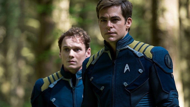 Star Trek Beyond, Chekov, Kirk