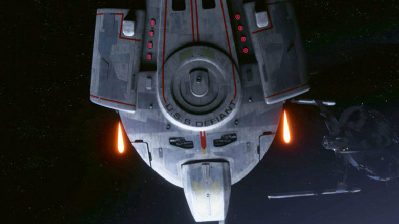 USS Defiant on Star Trek: Prodigy