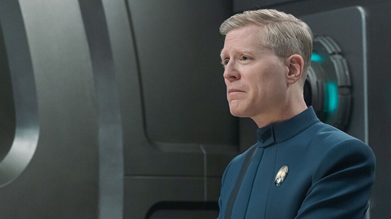 Anthony Rapp looks sad in Star Trek: Discovery