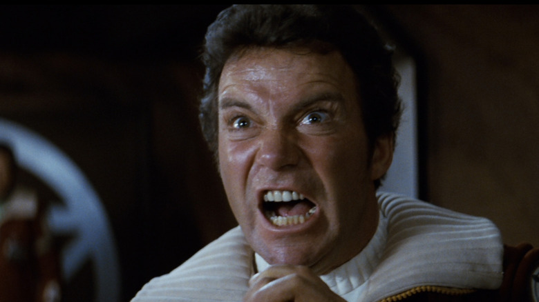 Star Trek II Kirk grita