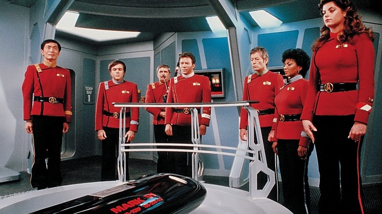 Star Trek II: The Wrath of Khan funeral