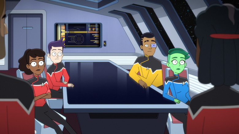 Star Trek: Lower Decks meeting