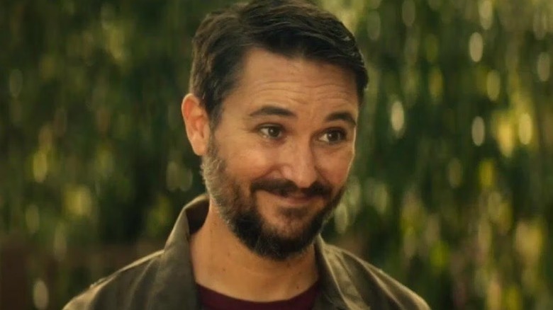 Older Wesley Crusher smiling