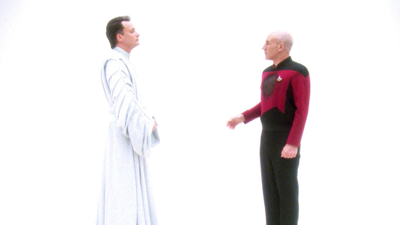 Q meets Picard in the afterlife