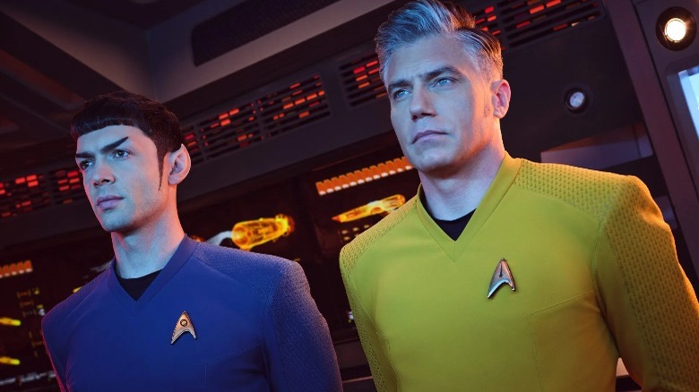 Ethan Peck, Anson Mount, Star Trek: Strange New Worlds