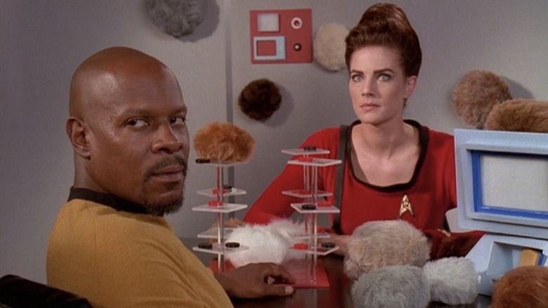 Deep Space Nine Trials Tribble-ations Sisko Dax