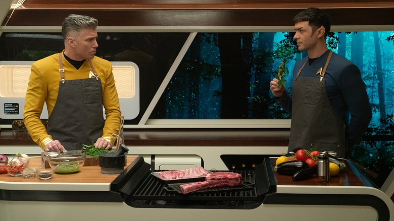 Star Trek: Strange New Worlds captain's mess