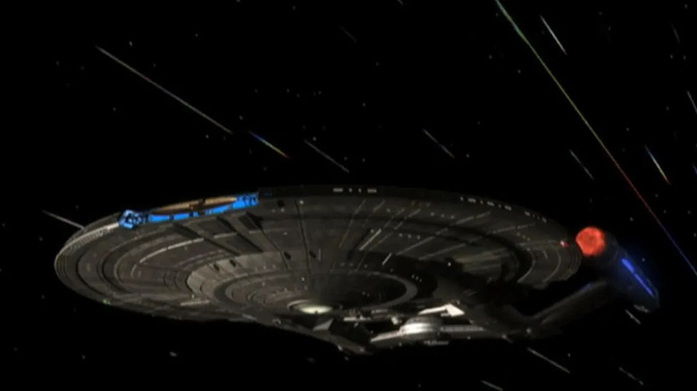 Star Trek: Enterprise Ship reaches warp speed