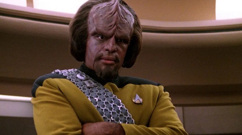 Star Trek The Next Generation Michael Dorn as Worf Klingon