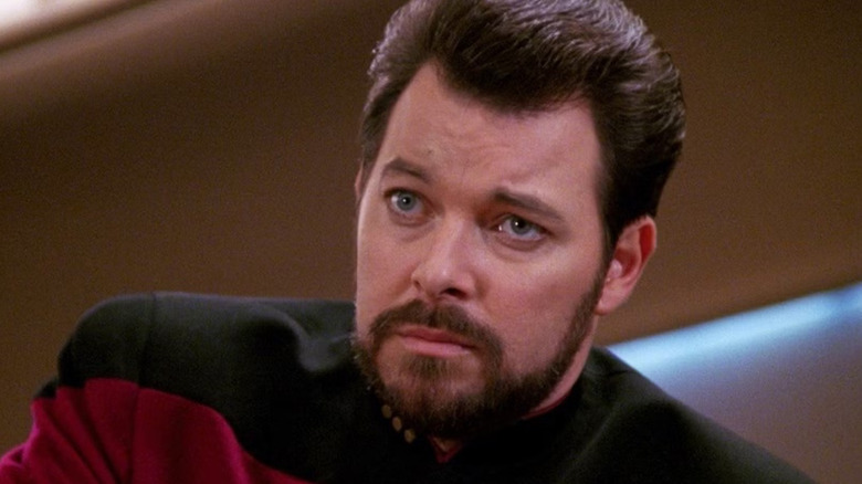 Jonathan Frakes as Will Riker on Star Trek: The Next Generation