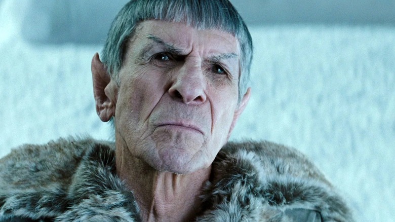 Leonard Nimoy is a touch frosty that freezes like Star Trek's Spock