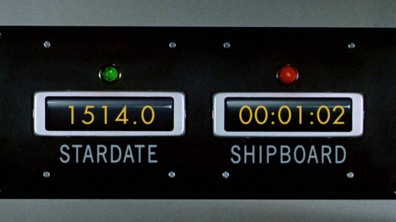 Stardate calculator on the Enterprise, from Star Trek.