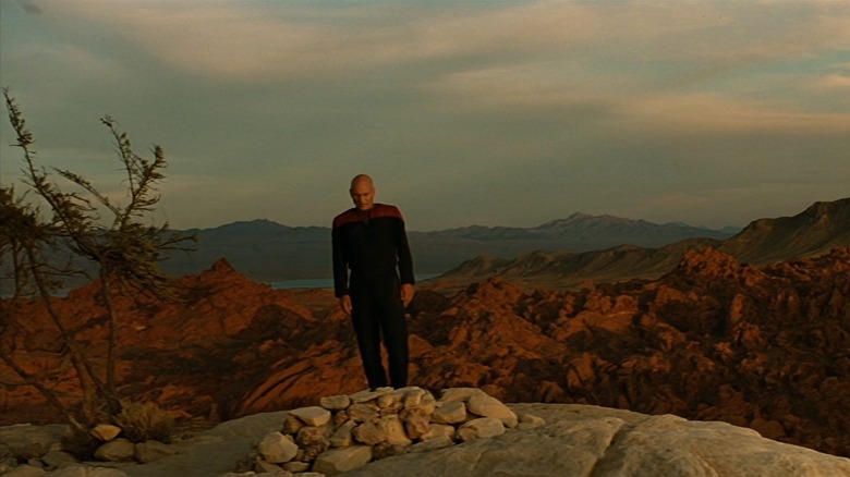 Star Trek Generations, makam Kirk