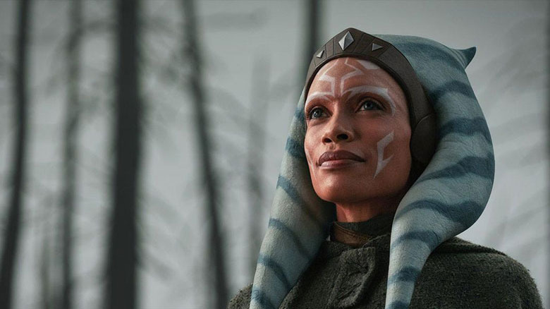 Rosario Dawson as Ahsoka Tano in The Mandalorian