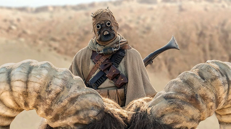 A Tusken Raider as seen in "The Mandalorian" 