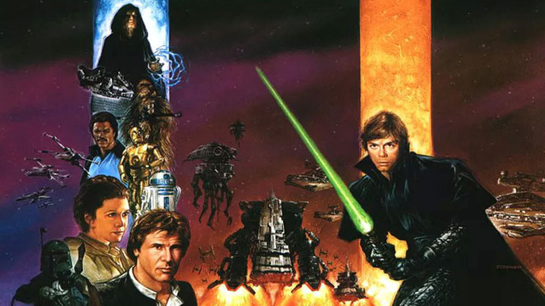 The cover art for "Star Wars: Dark Empire" 