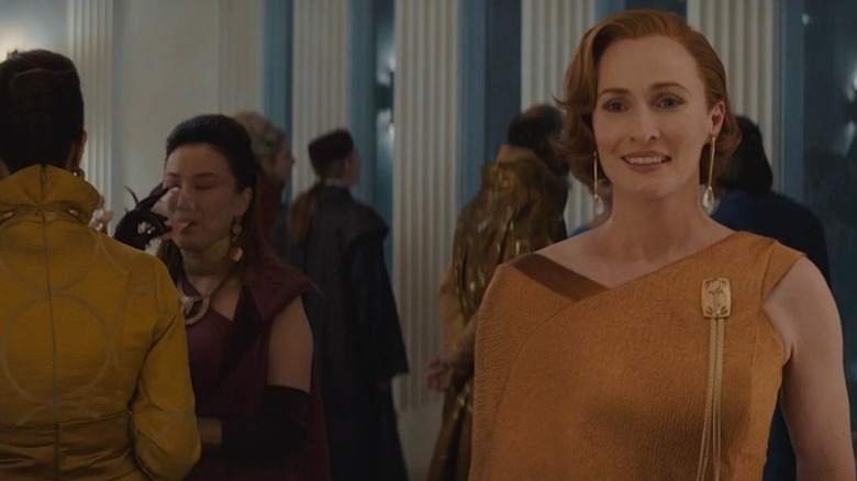 Genevieve O'Reilly as Mon Mothma in "Andor"