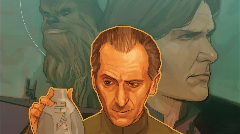 Phil Noto's cover art for Star Wars: Han Solo & Chewbacca #8