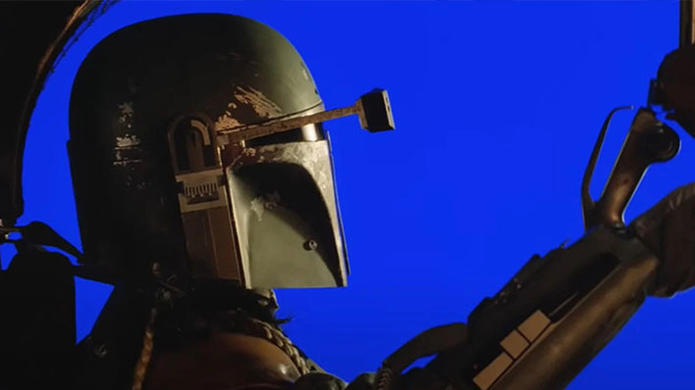 Behind-the-scenes footage of Boba Fett from "Star Wars: The Empire Strikes Back" 