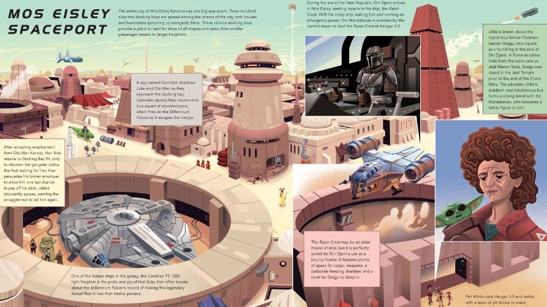 Mos Eisley Spaceport in "Star Wars: Exploring Tatooine"