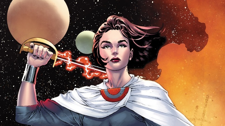 Qi'ra on the cover of "Star Wars: Hidden Empire" #1