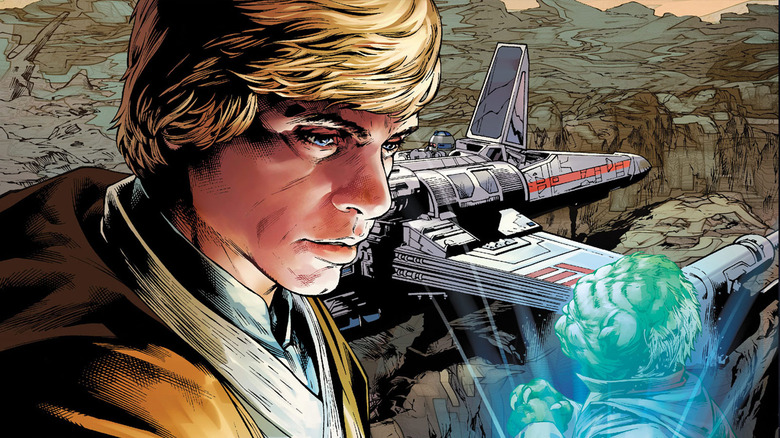 "Star Wars" #20 Cover Art Featuring Luke Skywalker