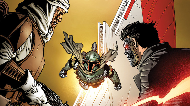 "Star Wars: Bounty Hunters" #16 cover by Giuseppe Camuncoli.