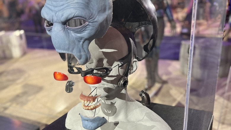 Detail on Cad Bane's makeup