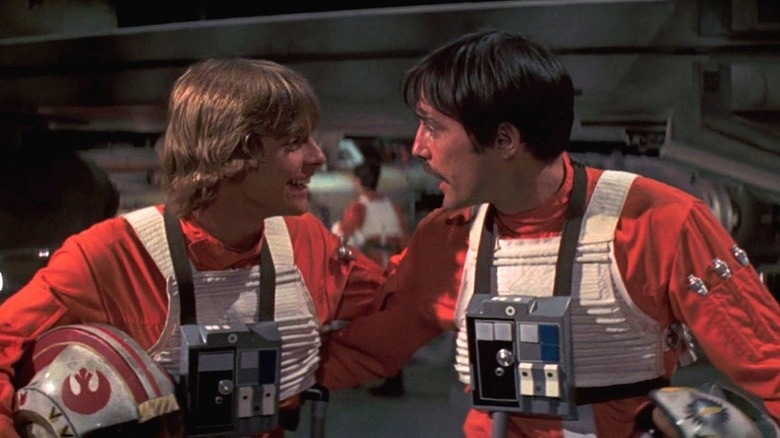 Luke and Biggs smiling