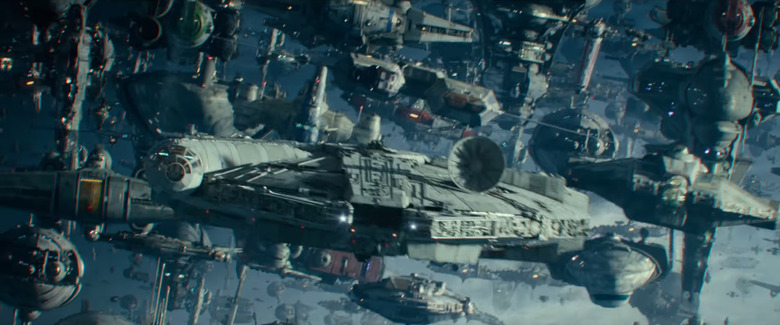 Star Wars The Rise of Skywalker resistance fleet