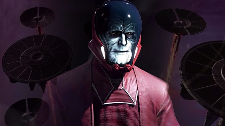 Palpatine revealing Operation: Cinder in Star Wars Battlefront II