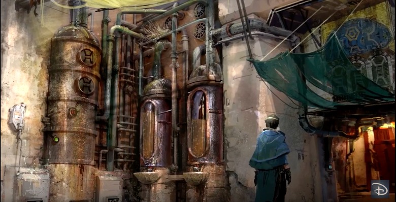 star wars land concept art