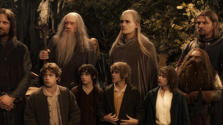 The Fellowship of the Ring from "The Lord of the Rings: The Fellowship of the Ring"