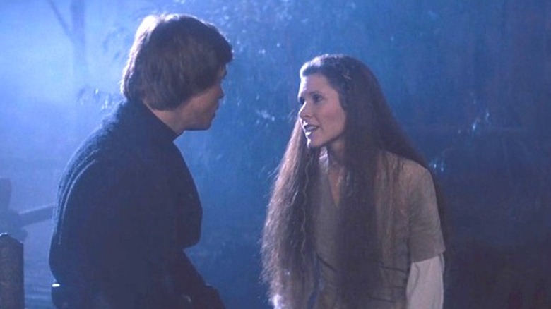 Luke and Leia on Endor