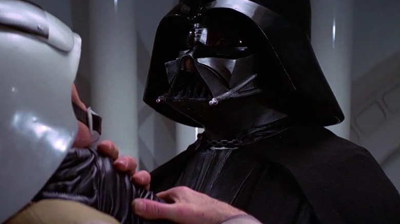 Darth Vader choke a rebel