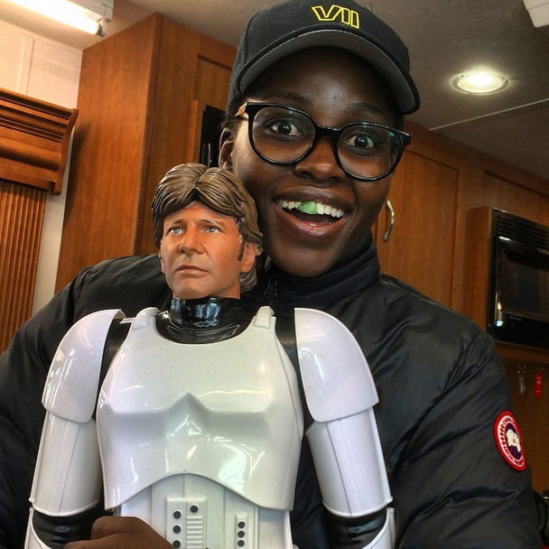 lupita nyongo star wars 7 hat